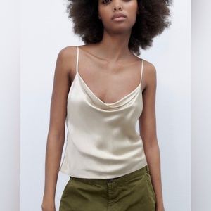Zara Satin Camisole 🥂